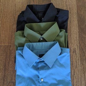 Bundle of 3 J. Ferrar Dress Shirts